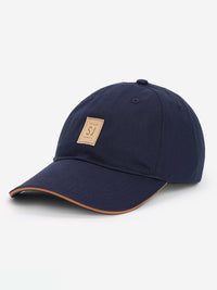 Men Ink Blue Cotton Cap