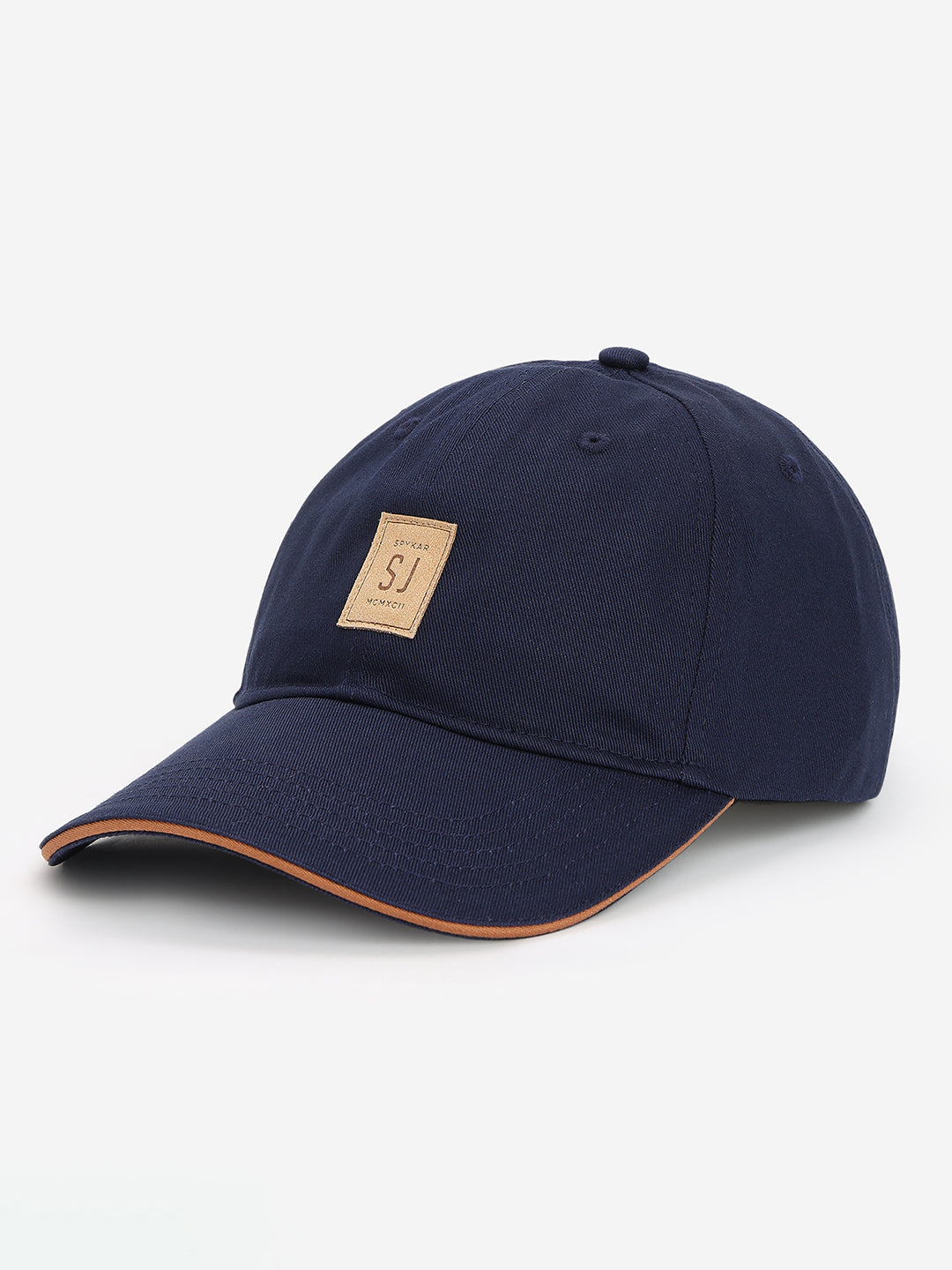 Men Ink Blue Cotton Cap