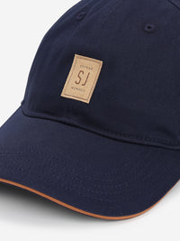 Men Ink Blue Cotton Cap