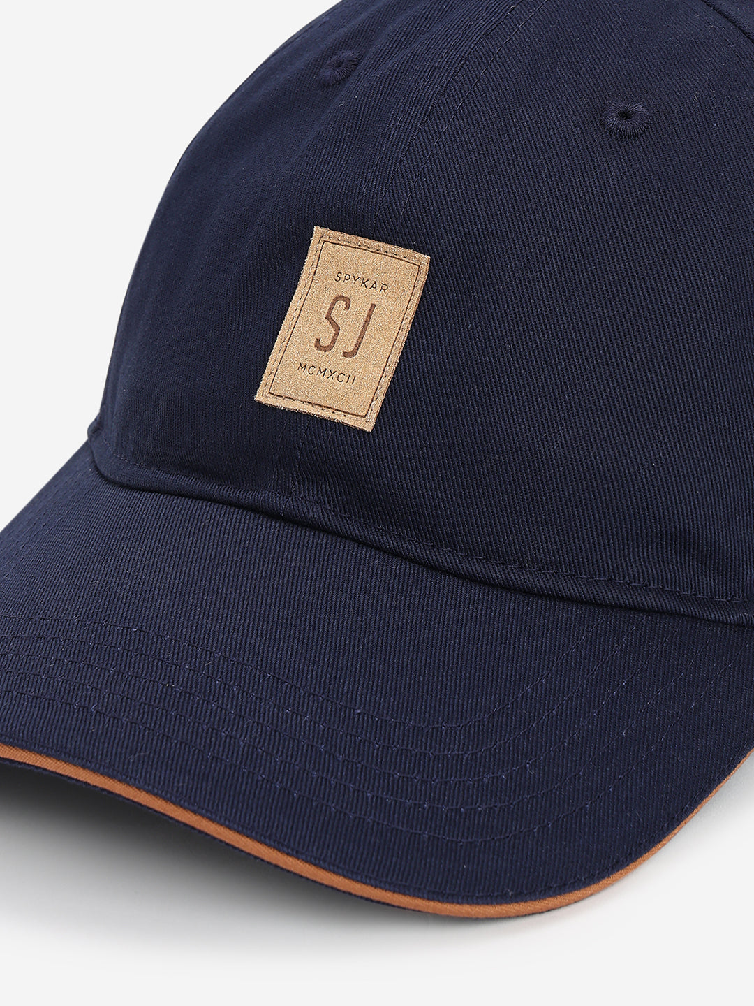 Men Ink Blue Cotton Cap