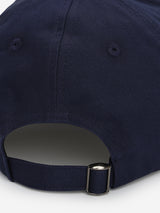 Men Ink Blue Cotton Cap