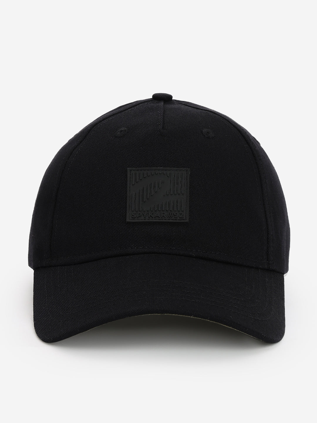 Men Black Cotton Cap