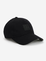 Men Black Cotton Cap