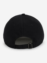 Men Black Cotton Cap