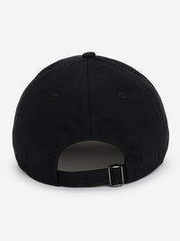 Men Black Cotton Cap