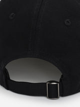 Men Black Cotton Cap