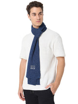 Men Blue Muffler