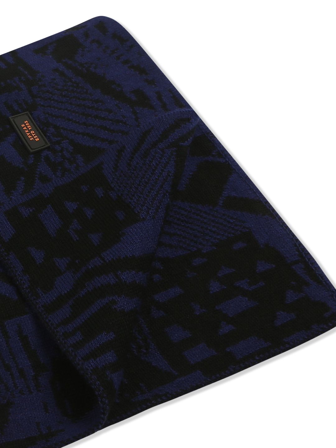 Men Blue & Black Muffler