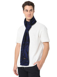Men Blue & Black Muffler