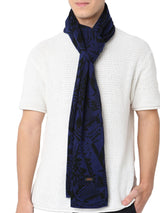 Men Blue & Black Muffler