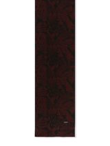 Men Maroon & Black Muffler