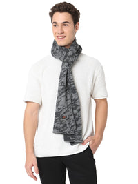 Men Dark Grey Muffler