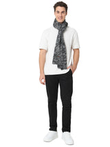 Men Dark Grey Muffler
