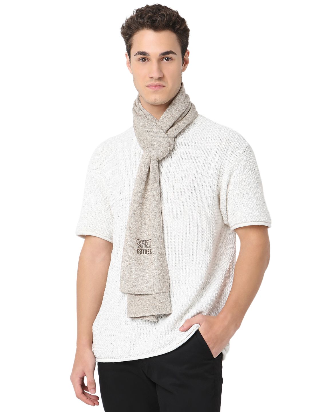 Men Camel Muffler