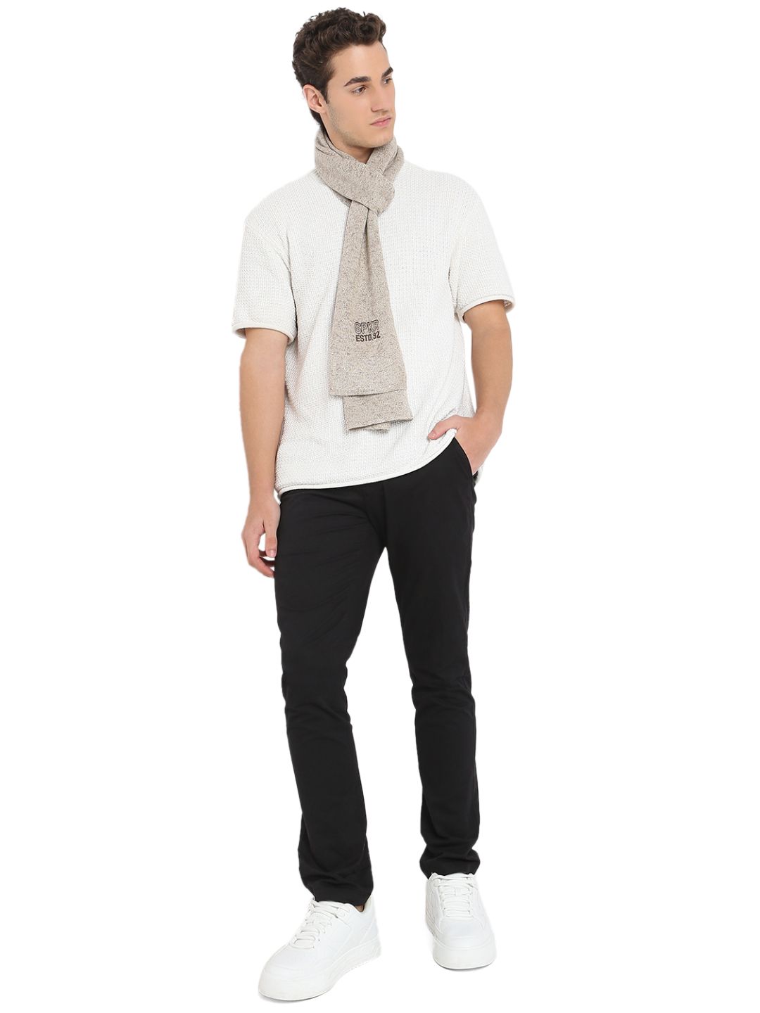Men Camel Muffler