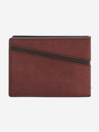 Men Wine Leather Wallet