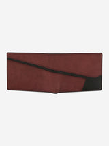 Men Wine Leather Wallet