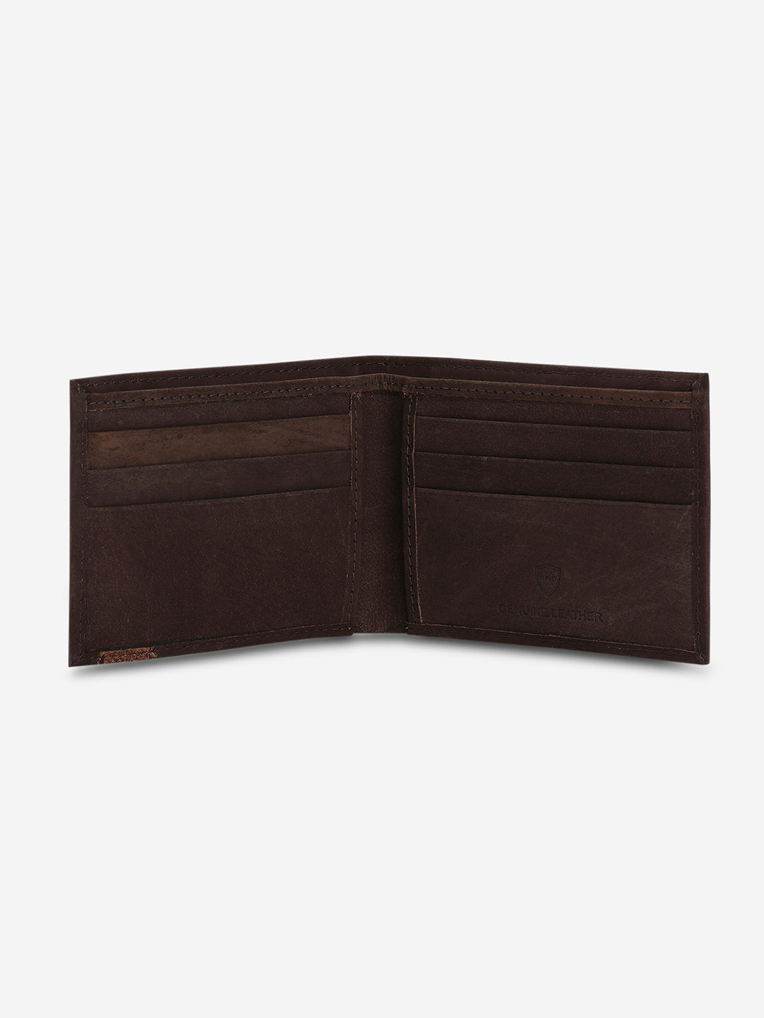 Men Brown Leather Wallet