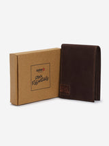 Men Brown Leather Wallet