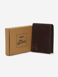 Men Brown Leather Wallet