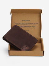 Men Brown Leather Wallet