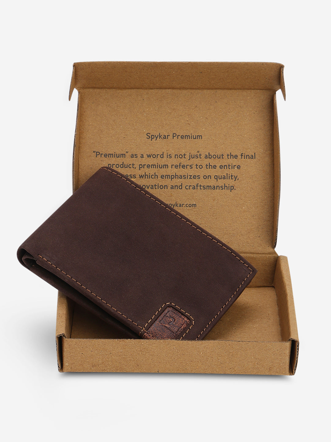 Men Brown Leather Wallet