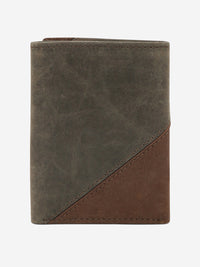 Men Olive Leather Wallet