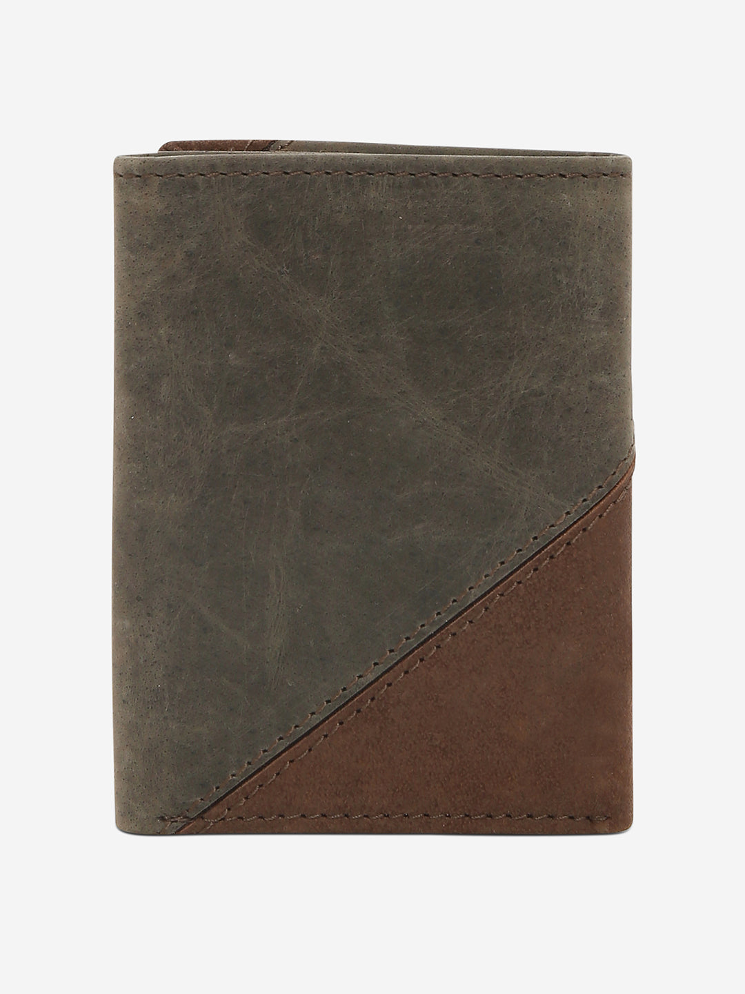 Men Olive Leather Wallet