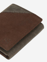 Men Olive Leather Wallet