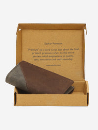 Men Olive Leather Wallet
