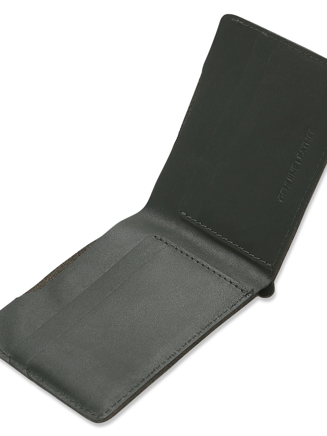 Men Green Leather Wallet