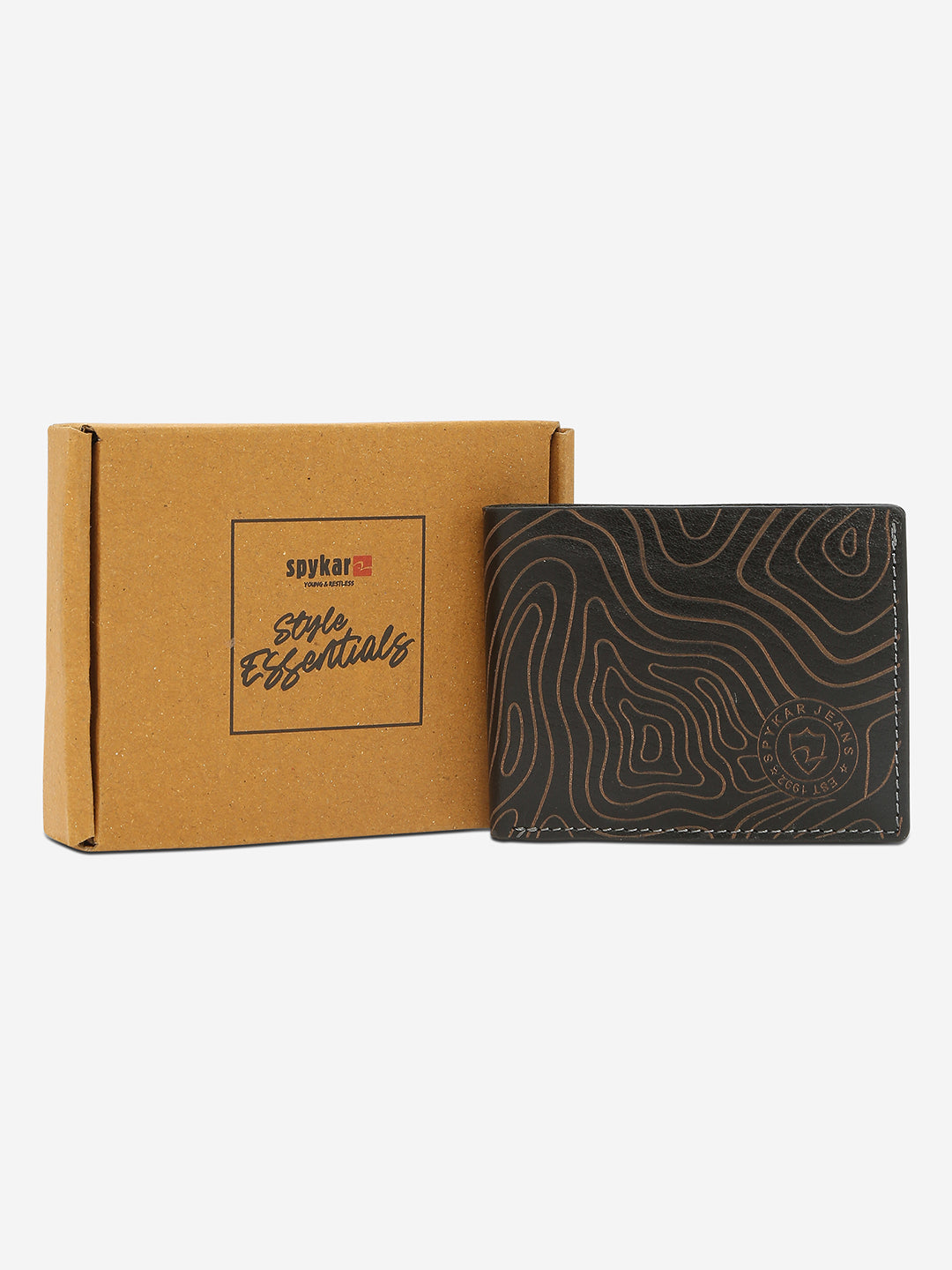 Men Black Leather Wallet