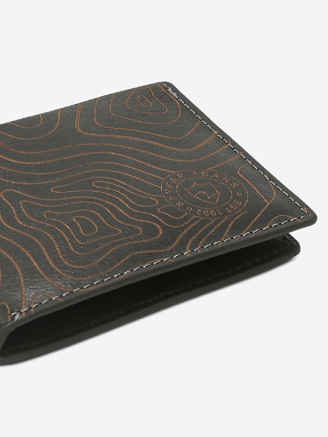 Men Black Leather Wallet