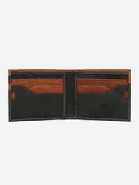 Men Black Leather Wallet