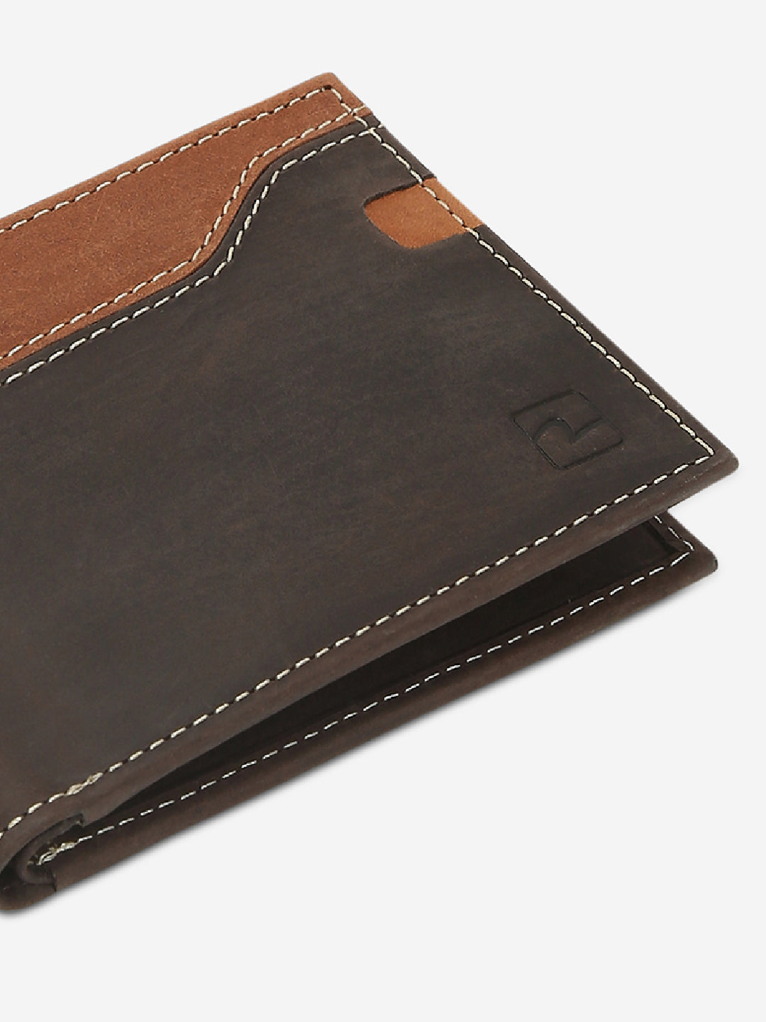Men Brown Leather Wallet