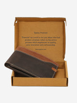 Men Brown Leather Wallet