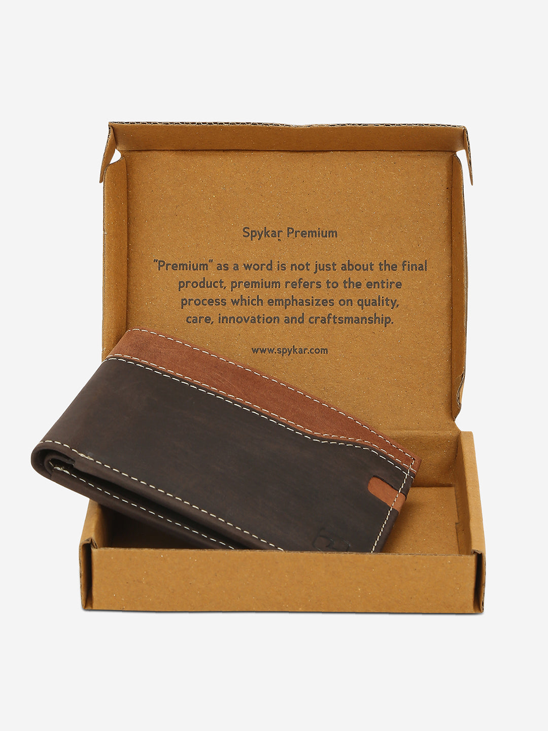 Men Brown Leather Wallet