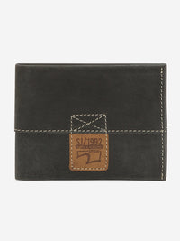 Men Black Leather Wallet