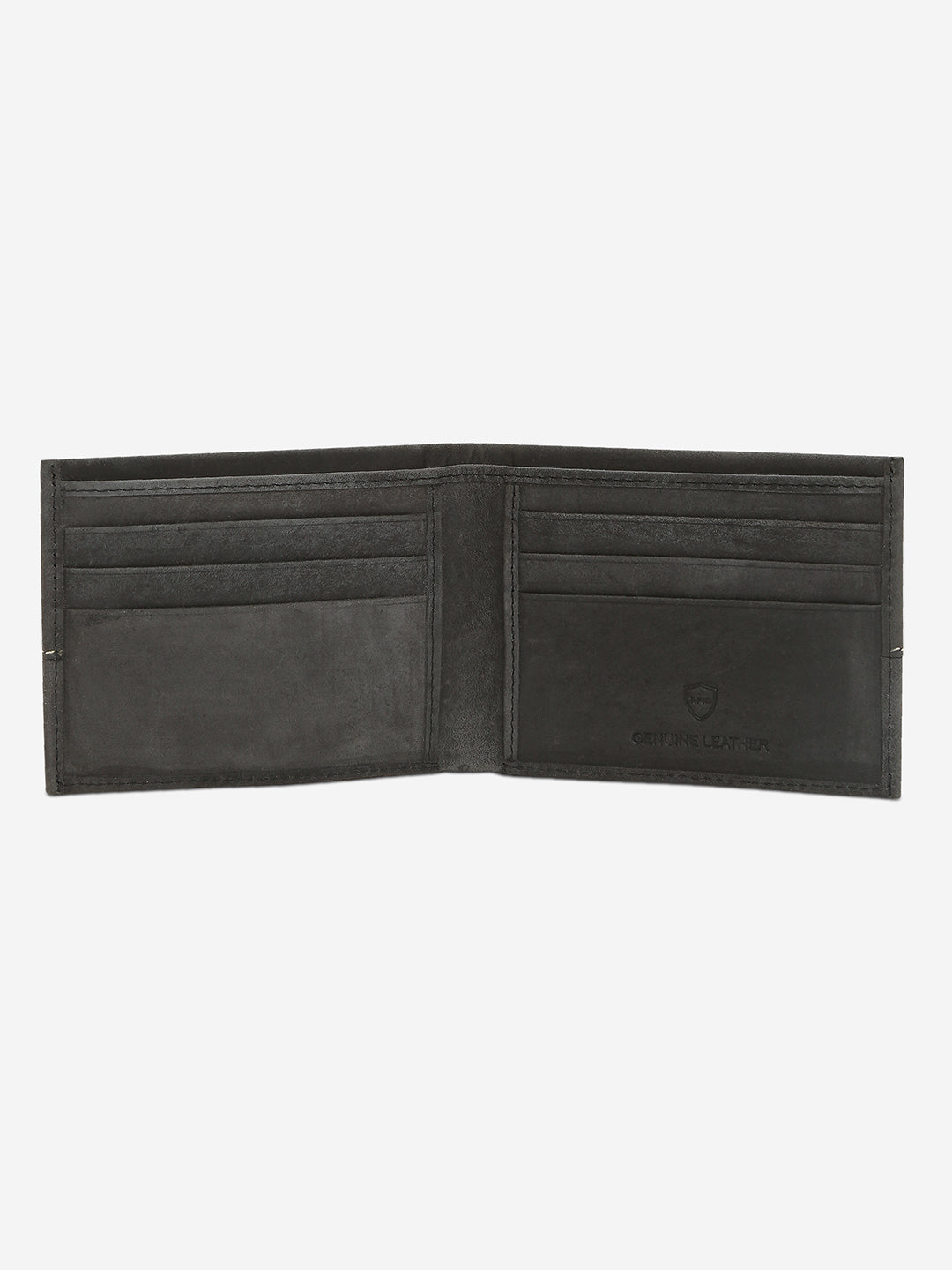 Men Black Leather Wallet