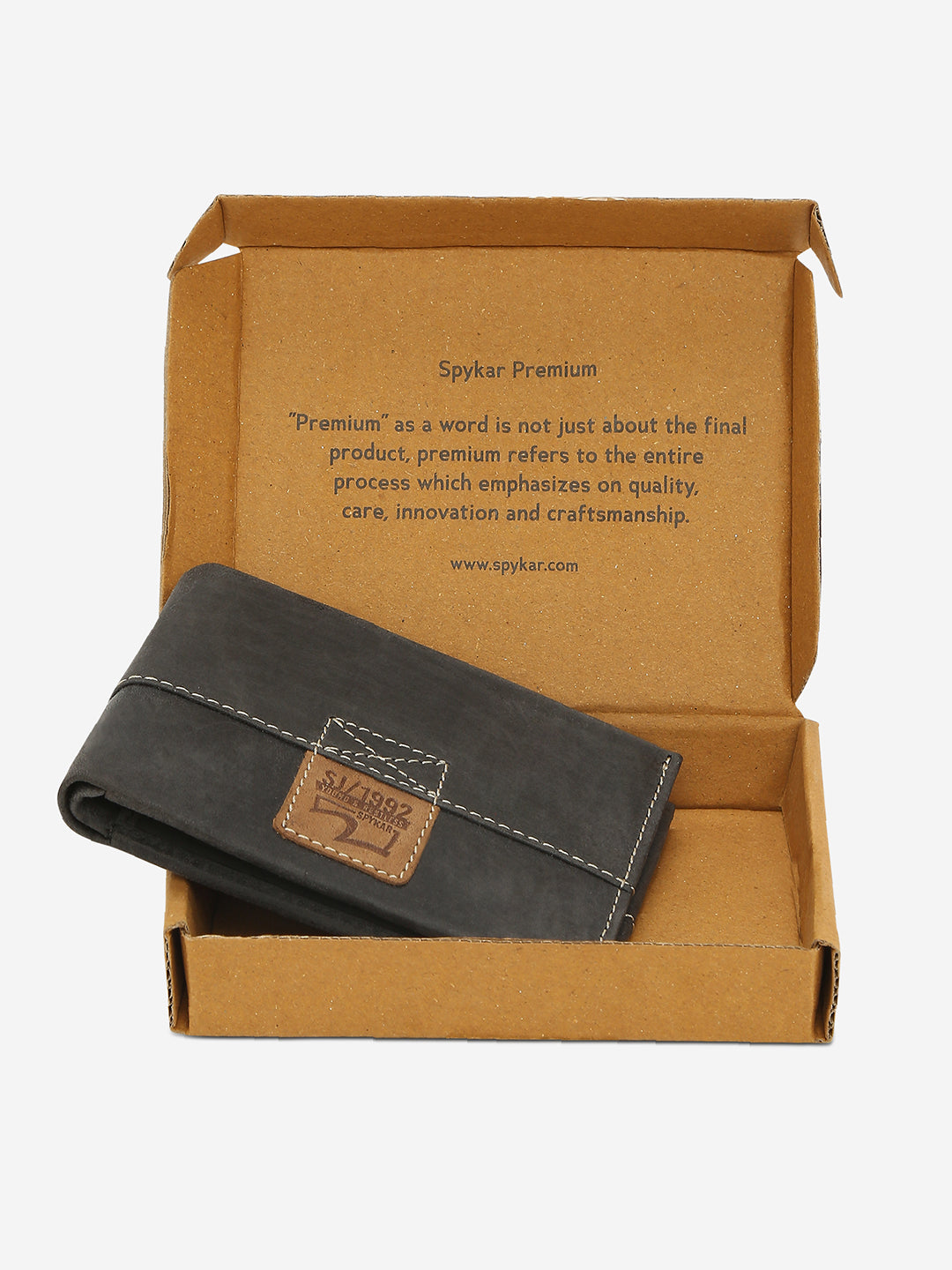 Men Black Leather Wallet