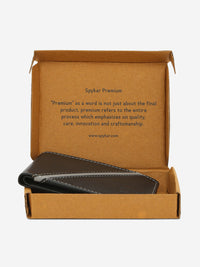 Men Black Leather Wallet