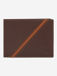Men Brown Leather Wallet