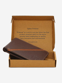 Men Brown Leather Wallet