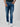 Men Kano Jeans Slim Fit Blue Low Rise
