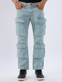 Men Chico Jeans Relaxed Fit Blue Mid Rise
