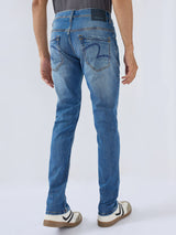 Men Nico Jeans Slim Fit Mid Blue Low Rise