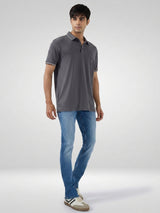 Men Nico Jeans Slim Fit Mid Blue Low Rise