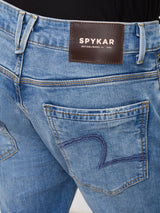 Men Nico Jeans Slim Fit Mid Blue Low Rise