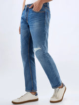 Men Chico Jeans Relaxed Fit Mid Blue Mid Rise