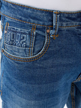 Men Chico Jeans Relaxed Fit Mid Blue Mid Rise
